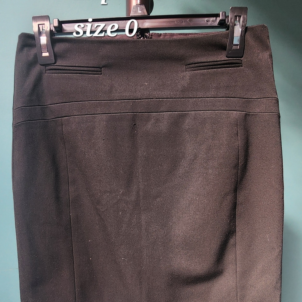 Express Classic Black Pencil Skirt